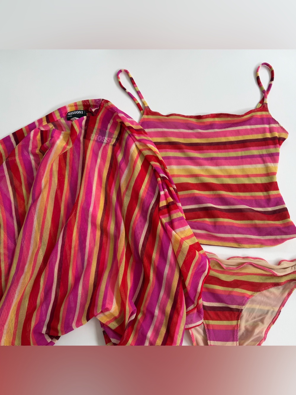 Missoni mare three piece swim set